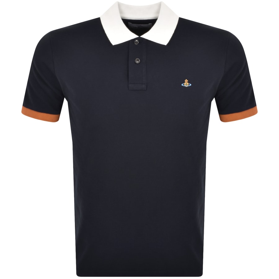 Navy vivienne westwood polo 2025